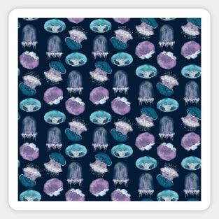 Wave of Jellies Sticker